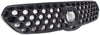 MATRIX 03-04 GRILLE, Textured Black Shell and Insert, w/ Bracket