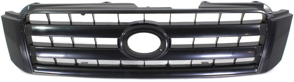 HIGHLANDER 04-07 GRILLE, ABS Plastic, Painted Black Shell and Insert, Base/Limited Models