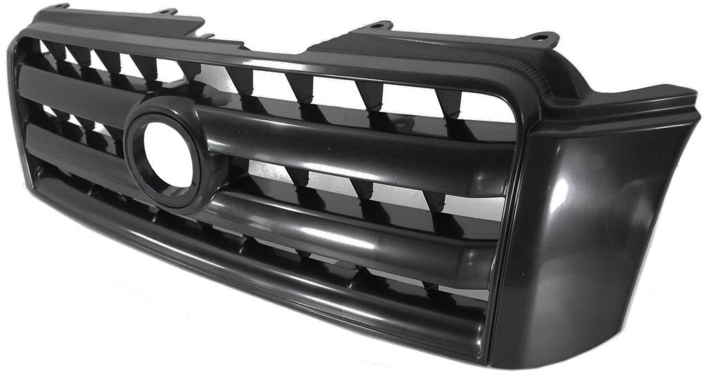 HIGHLANDER 04-07 GRILLE, ABS Plastic, Painted Black Shell and Insert, Base/Limited Models