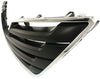 CAMRY 07-09 GRILLE, ABS Plastic, Chrome Shell/Painted Blck Insert, USA/Japan Built, XLE Model