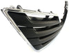 CAMRY 07-09 GRILLE, ABS Plastic, Chrome Shell/Painted Blck Insert, USA/Japan Built, XLE Model