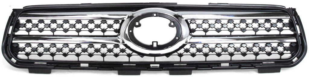 RAV4 06-08 GRILLE, Black Shell and Insert, w/Chrome Molding, 2.4L Eng, Limited Model