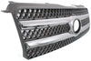 HIGHLANDER 06-07 GRILLE, ABS Plastic, Painted Black Shell and Insert