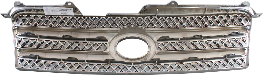 HIGHLANDER 06-07 GRILLE, ABS Plastic, Painted Black Shell and Insert