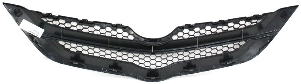 YARIS 07-08 GRILLE, Plastic, Textured Black Shell and Insert, Sedan