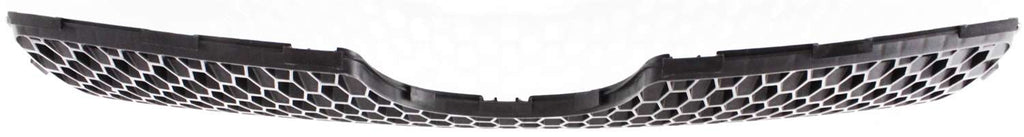 YARIS 07-08 GRILLE, Textured Black Shell and Insert, Hatchback