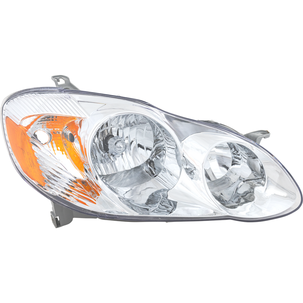 COROLLA 03-04 HEAD LAMP RH, Assembly, Halogen, CE/LE Models