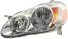 COROLLA 03-04 HEAD LAMP LH, Assembly, Halogen, S Model