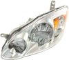 COROLLA 03-04 HEAD LAMP LH, Assembly, Halogen, S Model