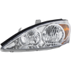 CAMRY 02-04 HEAD LAMP LH, Assembly, Halogen, LE/XLE Models