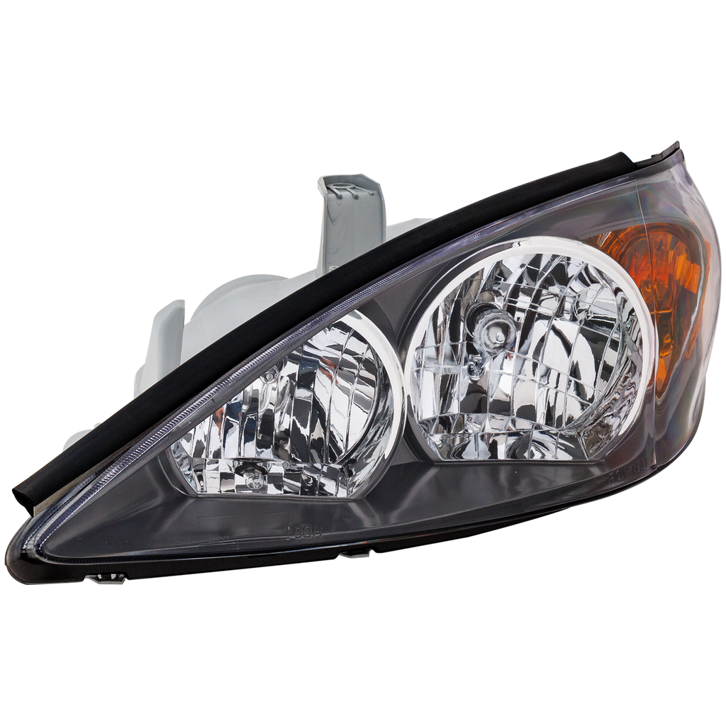 CAMRY 02-04 HEAD LAMP LH, Assembly, Halogen, w/ Black Housing, SE Model