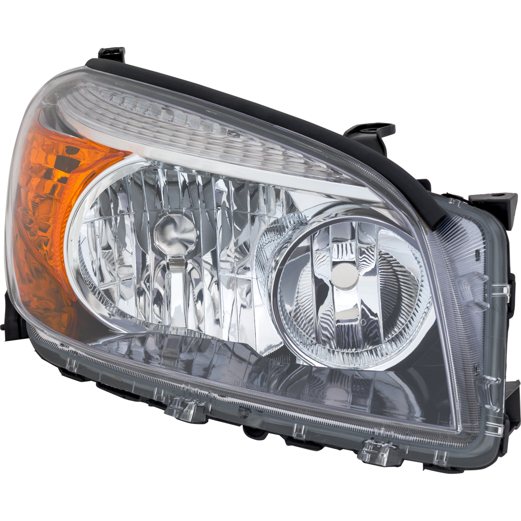 RAV4 06-08 HEAD LAMP RH, Lens and Housing, Clear Lens, Black Interior, Sport Model