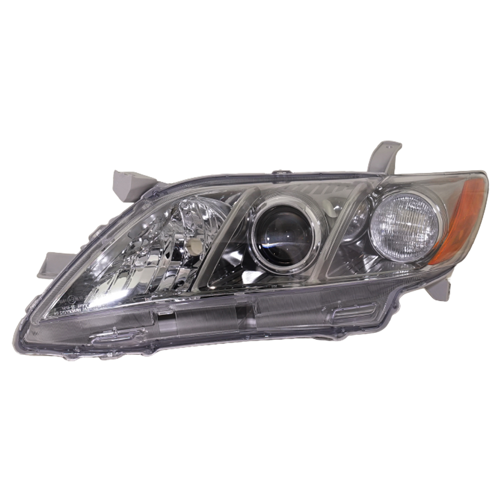 CAMRY 07-09 HEAD LAMP LH, Lens and Housing, SE Model, USA Built Vehicle