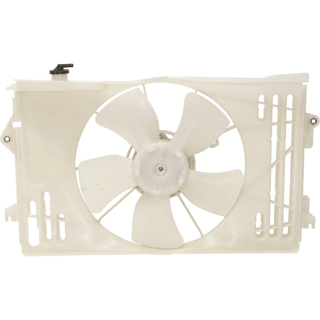 COROLLA/VIBE 03-08 RADIATOR FAN SHROUD ASSEMBLY, Includes Coolant Tank