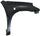 RAV4 01-05 FRONT FENDER LH, Primed, w/o Molding Hole, w/o Wheel Opening Flares
