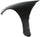 RAV4 01-05 FRONT FENDER LH, Primed, w/ Wheel Opening Flare Hole
