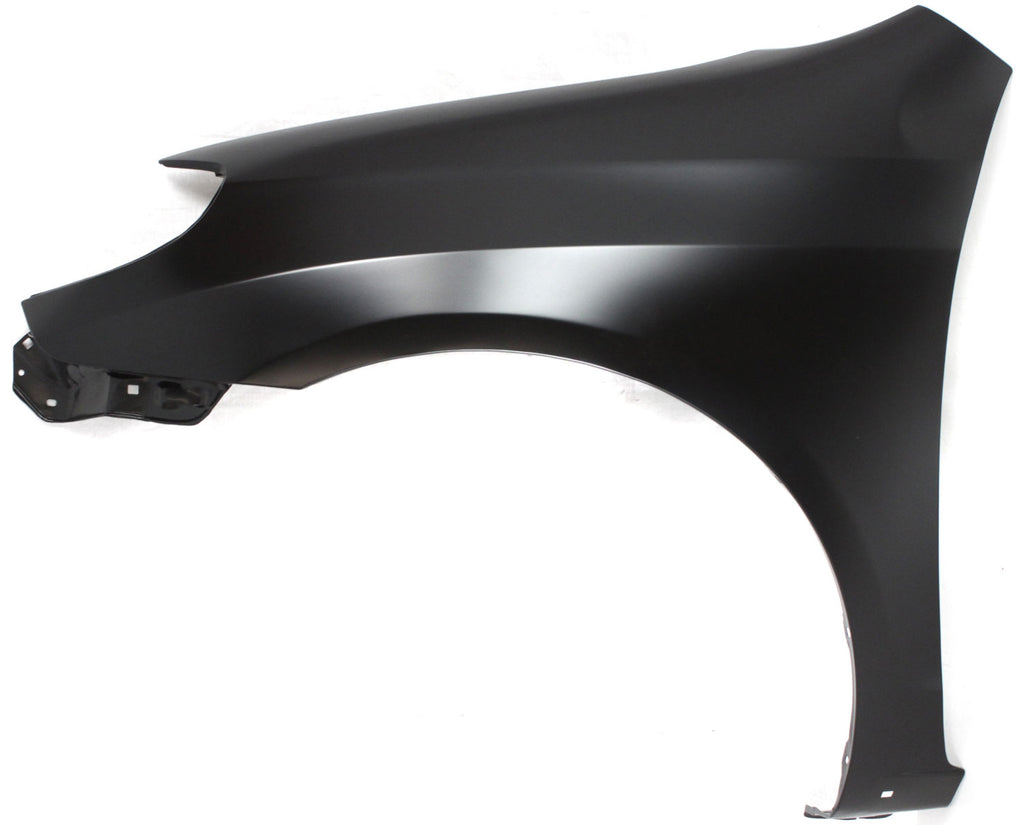 MATRIX 03-08 FRONT FENDER LH, Primed, XR/XRS Models, w/ Rocker Molding Holes - CAPA