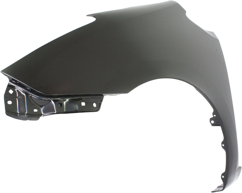 PRIUS 07-09 FRONT FENDER LH, Primed, USA Built Vehicle, Steel, w/ Moulding Hole, w/o Signal Light Hole