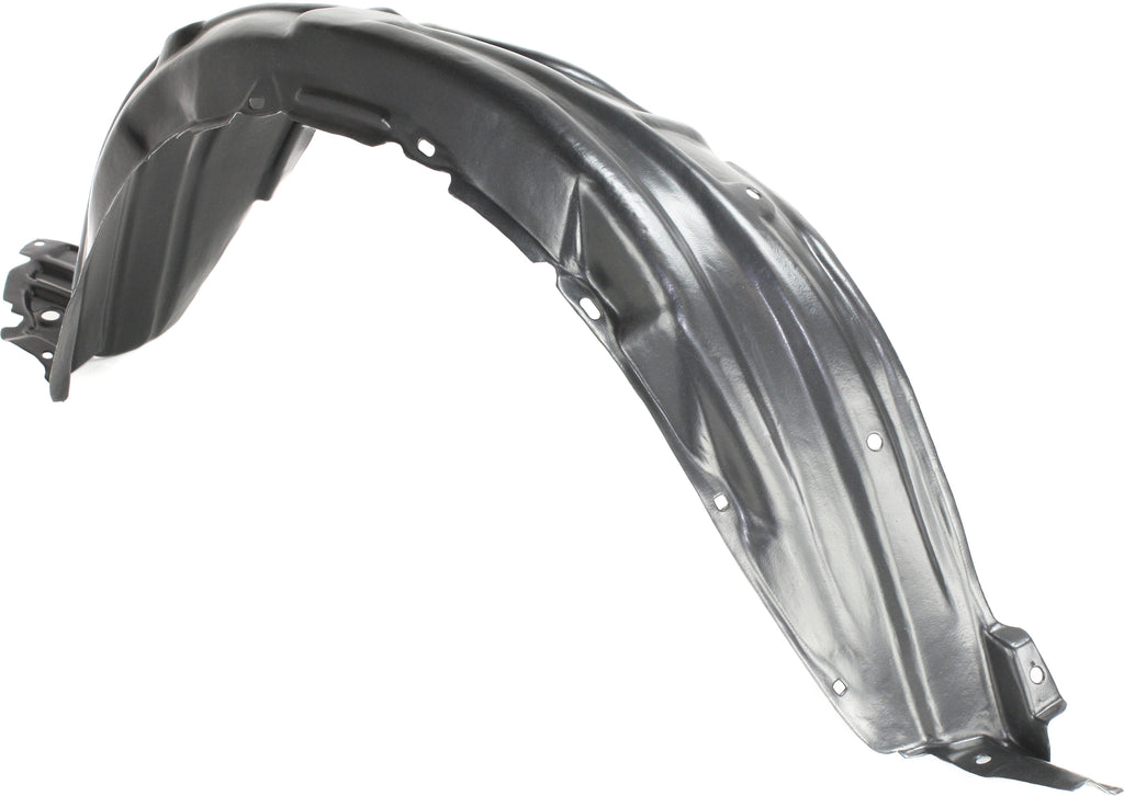 YARIS 07-12 FRONT FENDER LINER LH, Plastic, Vacuum Form, Sedan