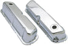 SB FORD CHROME BAFFLED VALVE COVERS