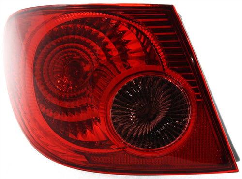 COROLLA 05-08 TAIL LAMP LH, Outer, Assembly