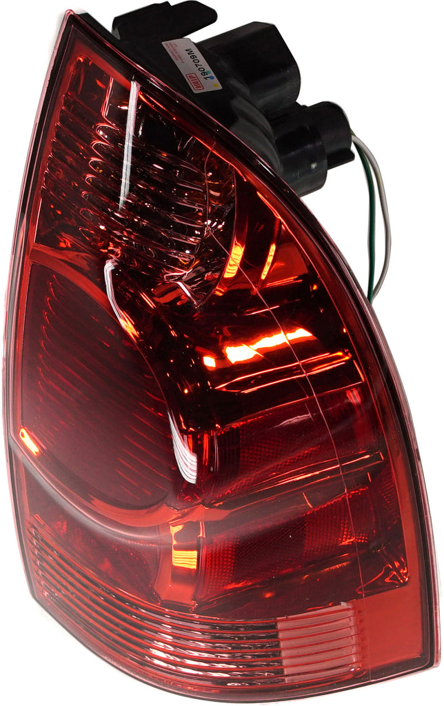 TACOMA 05-08/12-15 TAIL LAMP RH, Assembly, Halogen/Standard Type, Red Lens - CAPA