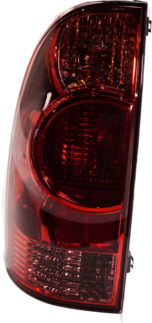 TACOMA 05-08/12-15 TAIL LAMP LH, Assembly, Halogen/Standard Type, Red Lens - CAPA