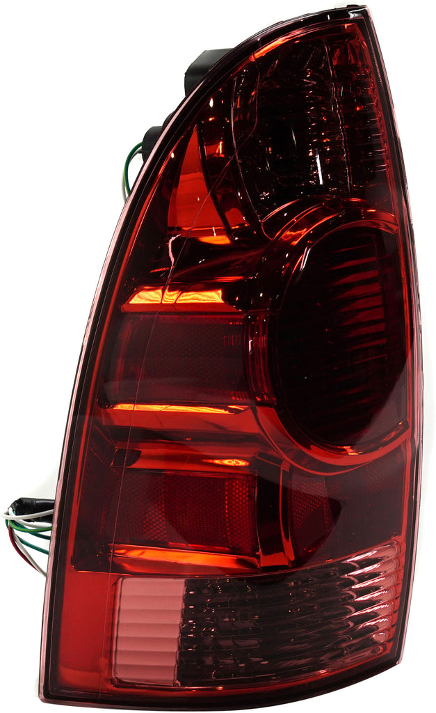 TACOMA 05-08/12-15 TAIL LAMP LH, Assembly, Halogen/Standard Type, Red Lens - CAPA