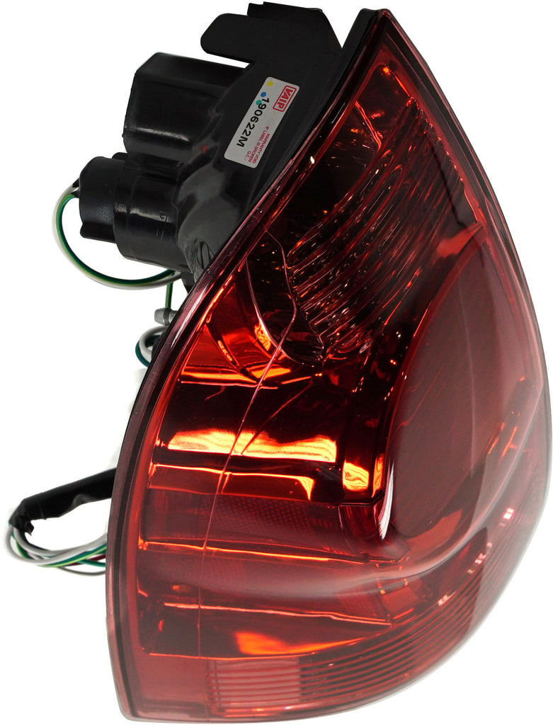 TACOMA 05-08/12-15 TAIL LAMP LH, Assembly, Halogen/Standard Type, Red Lens - CAPA