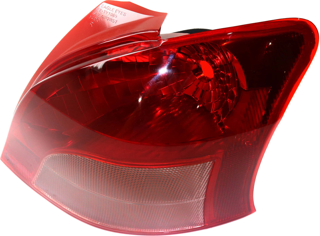 YARIS 07-08 TAIL LAMP RH, Lens and Housing, Hatchback