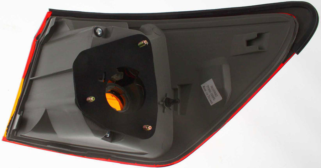 IS250/IS350 06-06 TAIL LAMP LH, Outer, Lens and Housing, To 3-06