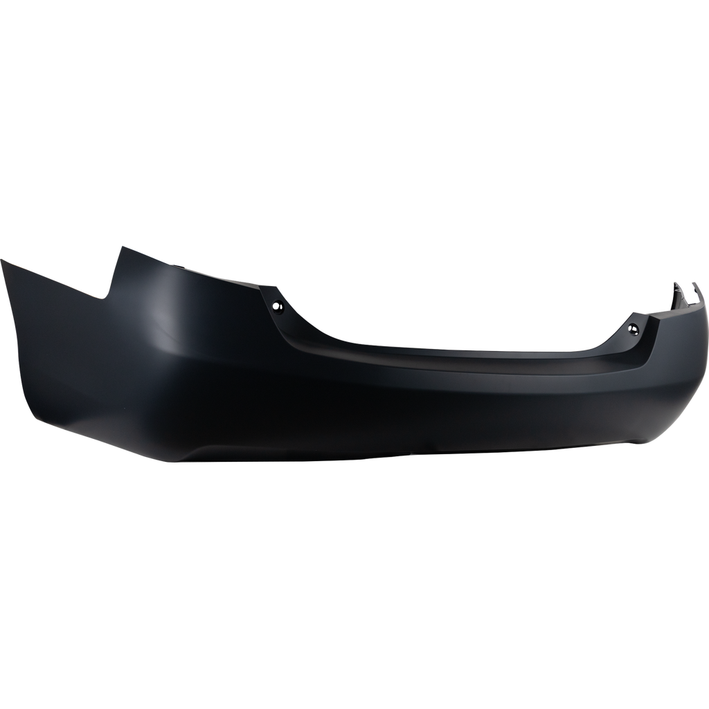 CAMRY 07-11 REAR BUMPER COVER, Primed, w/ Single Exhaust Hole, 4 Cyl, Base/CE/LE/XLE Models, USA Built Vehicle