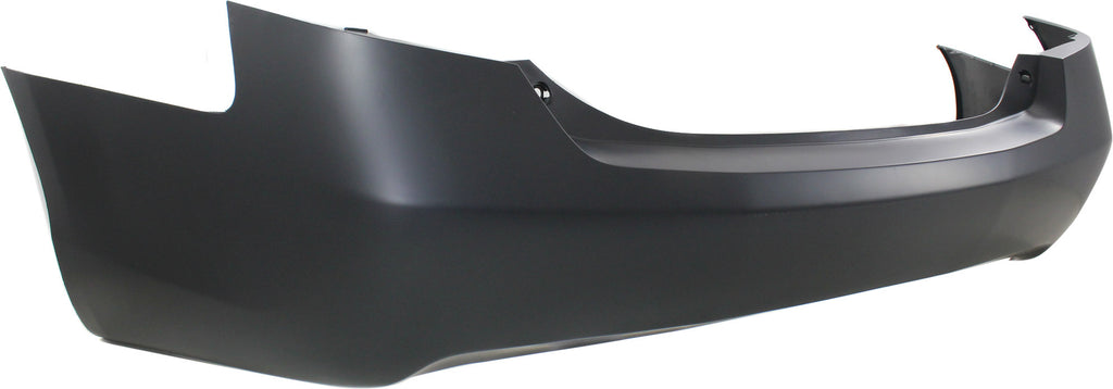 CAMRY 07-07/11-11 REAR BUMPER COVER, Primed, w/ Dual Exhaust Holes, 6 Cyl, LE/XLE Models, USA Built Vehicle