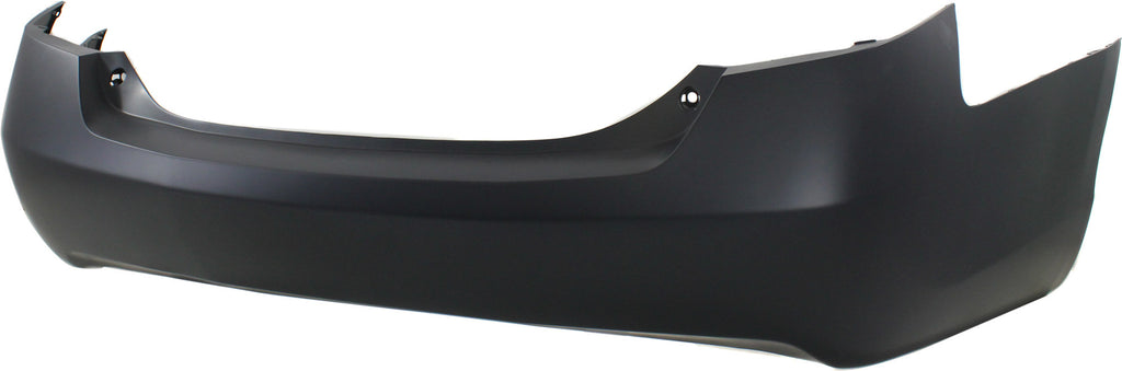 CAMRY 07-07/11-11 REAR BUMPER COVER, Primed, w/ Dual Exhaust Holes, 6 Cyl, LE/XLE Models, USA Built Vehicle