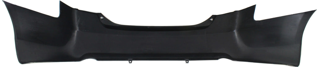 CAMRY 07-07/11-11 REAR BUMPER COVER, Primed, w/ Dual Exhaust Holes, 6 Cyl, LE/XLE Models, USA Built Vehicle