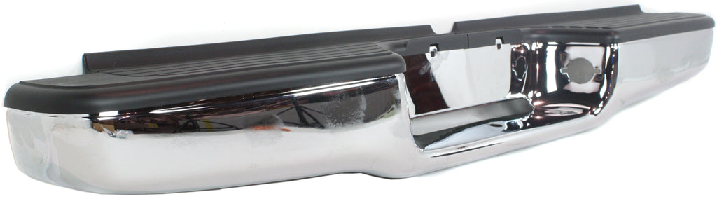 TACOMA 95-04 STEP BUMPER, FACE BAR AND PAD, w/ Pad Provision, w/ Mounting Bracket, Chrome, Fleetside, All Cab Types, w/ Mounting Bracket