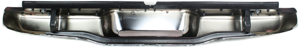 TACOMA 95-04 STEP BUMPER, FACE BAR AND PAD, w/ Pad Provision, w/ Mounting Bracket, Chrome, Fleetside, All Cab Types, w/ Mounting Bracket