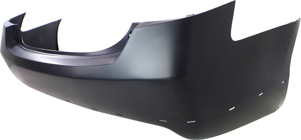 CAMRY 07-11 REAR BUMPER COVER, Primed, w/ Single Exhaust Hole and Spoiler Holes, 4 Cyl, SE Model, USA Built Vehicle