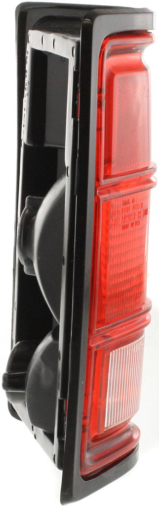 DODGE FULL SIZE P/U 88-93 TAIL LAMP RH, Lens and Housing, w/ Black Trim