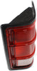 DODGE FULL SIZE P/U 88-93 TAIL LAMP RH, Lens and Housing, w/ Black Trim