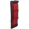 DAKOTA 87-96 TAIL LAMP LH, Lens and Housing, w/ Black Outer Trim, w/o Chrme Inner Stripes