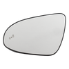 CAMRY 13-14 MIRROR GLASS LH, Heated, w/ Backing Plate and BSD