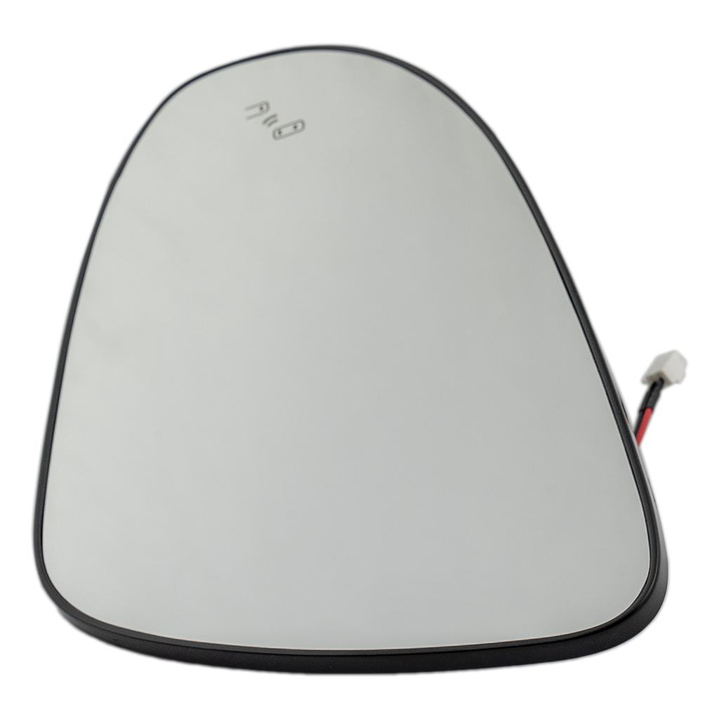 CAMRY 13-14 MIRROR GLASS LH, Heated, w/ Backing Plate and BSD