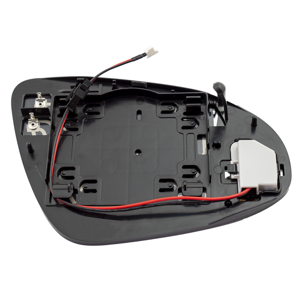 CAMRY 13-14 MIRROR GLASS LH, Heated, w/ Backing Plate and BSD