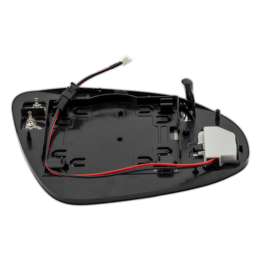 CAMRY 13-14 MIRROR GLASS LH, Heated, w/ Backing Plate and BSD