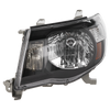 TACOMA 05-11 CLEAR HEAD LAMP RH AND LH, Lens and Housing, Black Interior