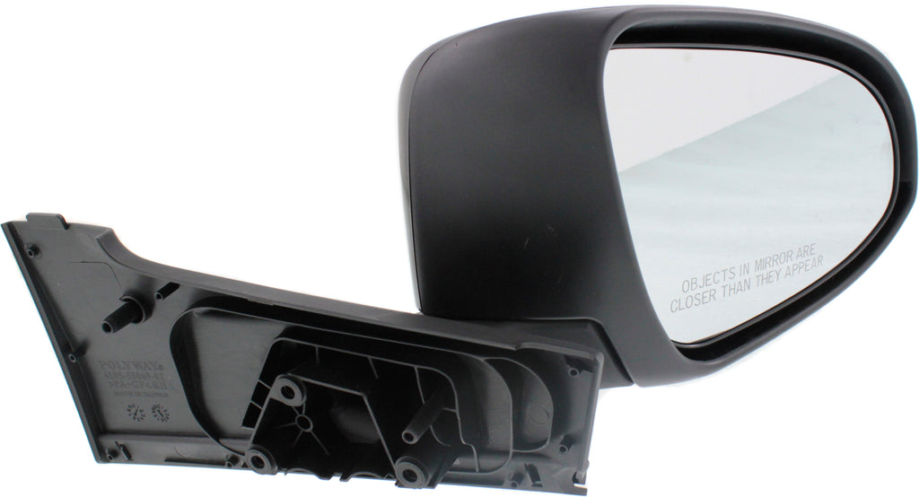 YARIS 15-19 MIRROR RH, Manual Adjust, Manual Folding, Non-Heated, Paintable, Hatchback, France Built Vehicle