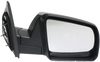 TUNDRA 07-09 MIRROR RH, Non-Towing, Manual Adjust, Manual Folding, Non-Heated, Chrome, w/o Signal Light, Base Model