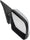 TUNDRA 07-09 MIRROR RH, Non-Towing, Manual Adjust, Manual Folding, Non-Heated, Chrome, w/o Signal Light, Base Model