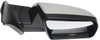 TUNDRA 07-09 MIRROR RH, Non-Towing, Manual Adjust, Manual Folding, Non-Heated, Chrome, w/o Signal Light, Base Model
